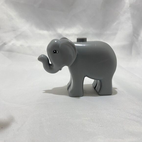 Lego Duplo My First Elephant Toy Figure Grey Plastic 3.5 Inch X 2.5 Inch - Picture 4 of 7